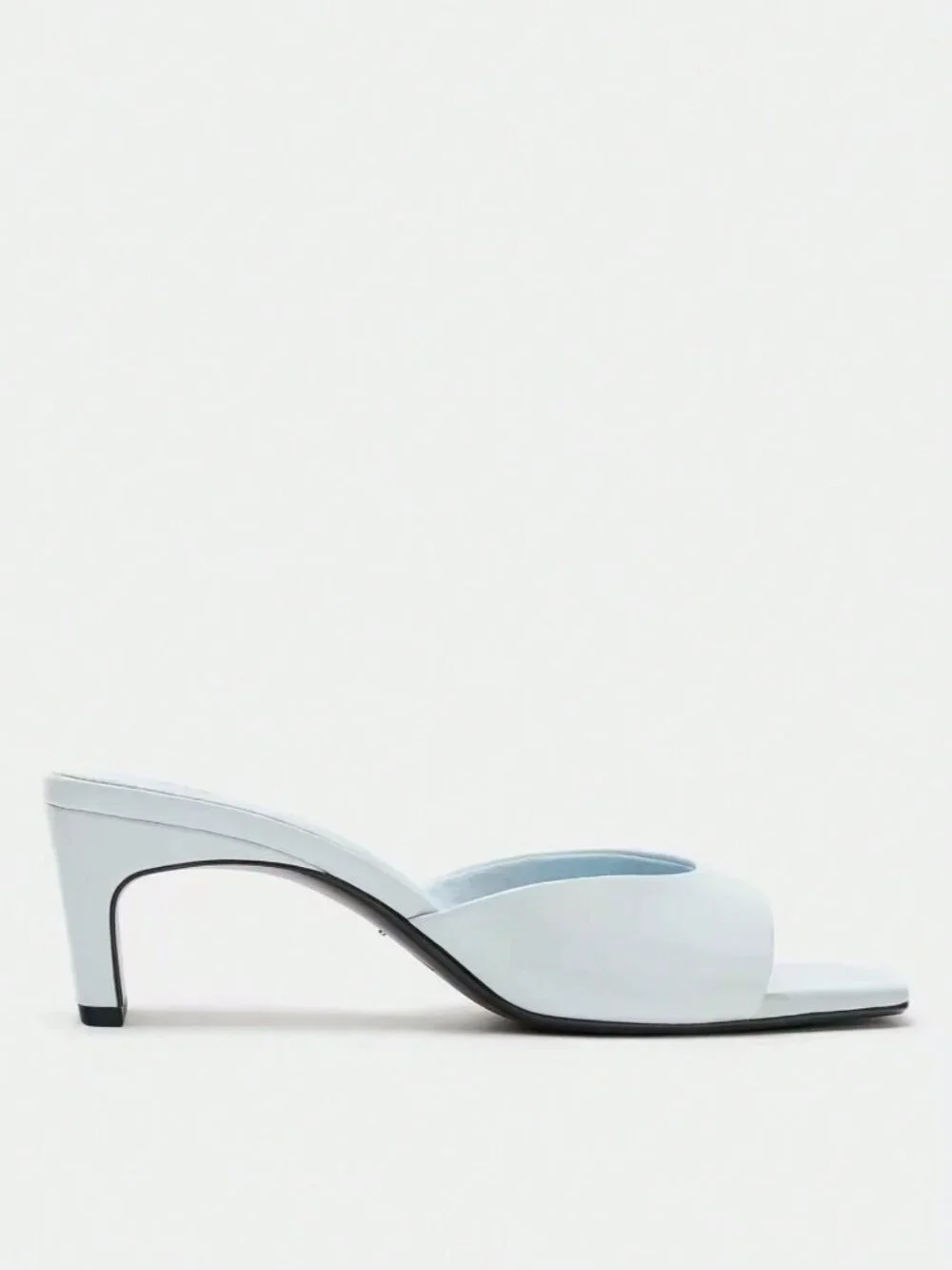 Baby Blue Basics Women's Mule High Heel